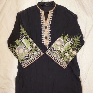 Sapphire  Embroidered Kurta